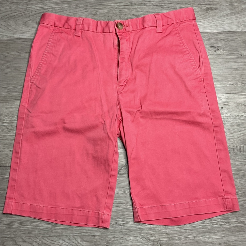 Vineyard Vines Shorts‎ Mens 18 Pink Chino Breaker Short Casual Stretch Outdoor